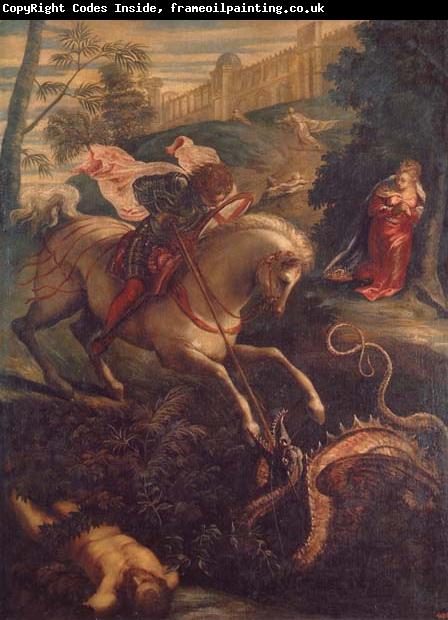 Jacopo Tintoretto St.George and the Dragon